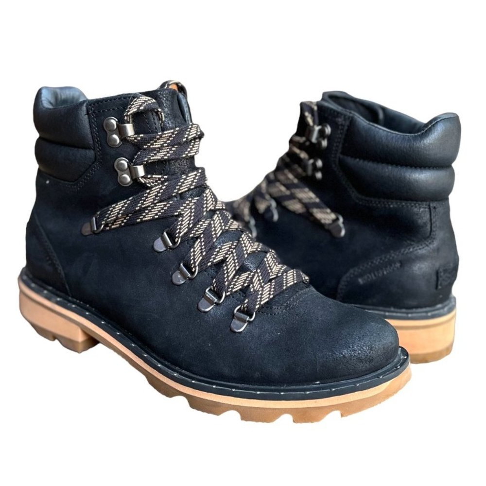 🌂 SOREL WATERPROOF LEATHER ANKLE BOOTS - NEW!